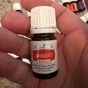 Young Living Lemongrass Vitality Oil with White Cap